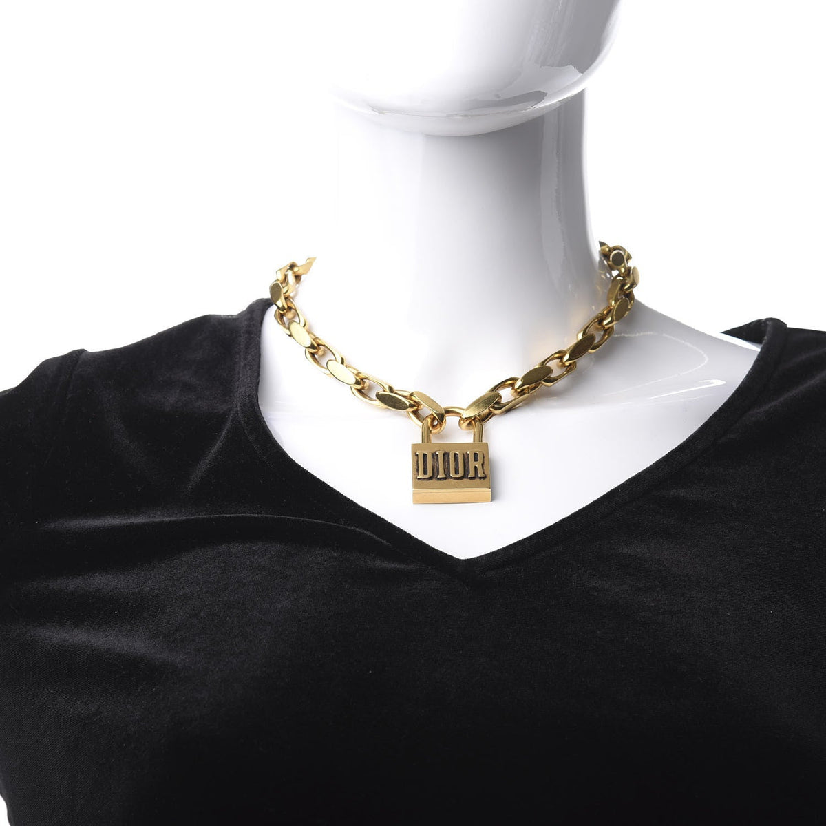 Dior Lucky Locket Choker Necklace