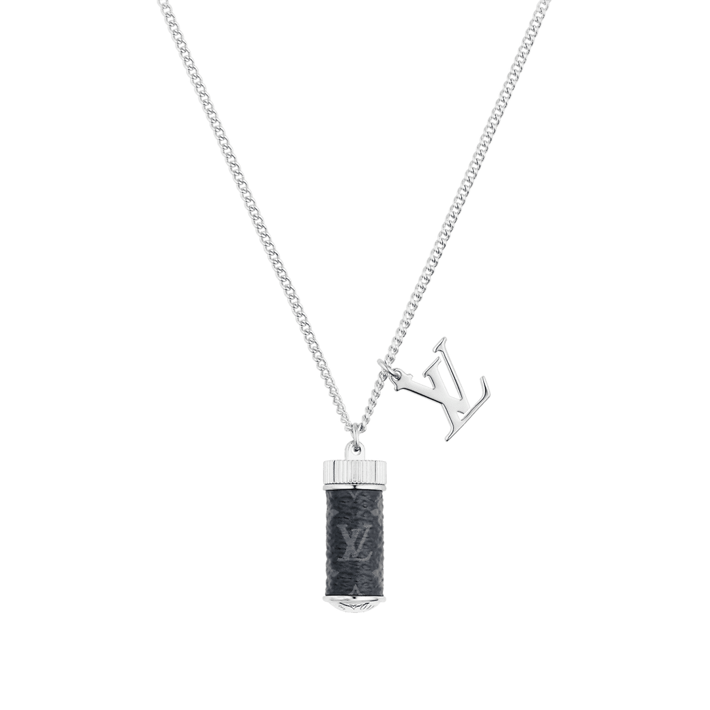 Louis Vuitton Monogram Eclipse Charms Necklace