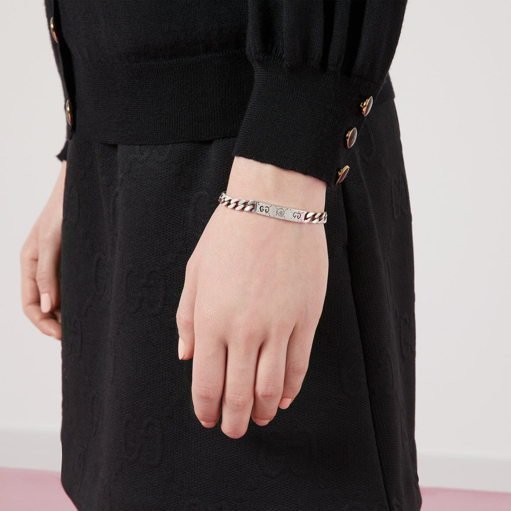 Gucci Double G Ghost Chain Bracelet