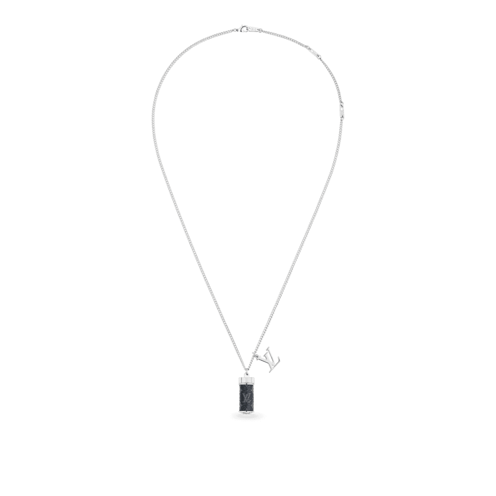 Louis Vuitton Monogram Eclipse Charms Necklace