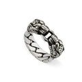 Gucci Double G Tiger Head Chain Ring