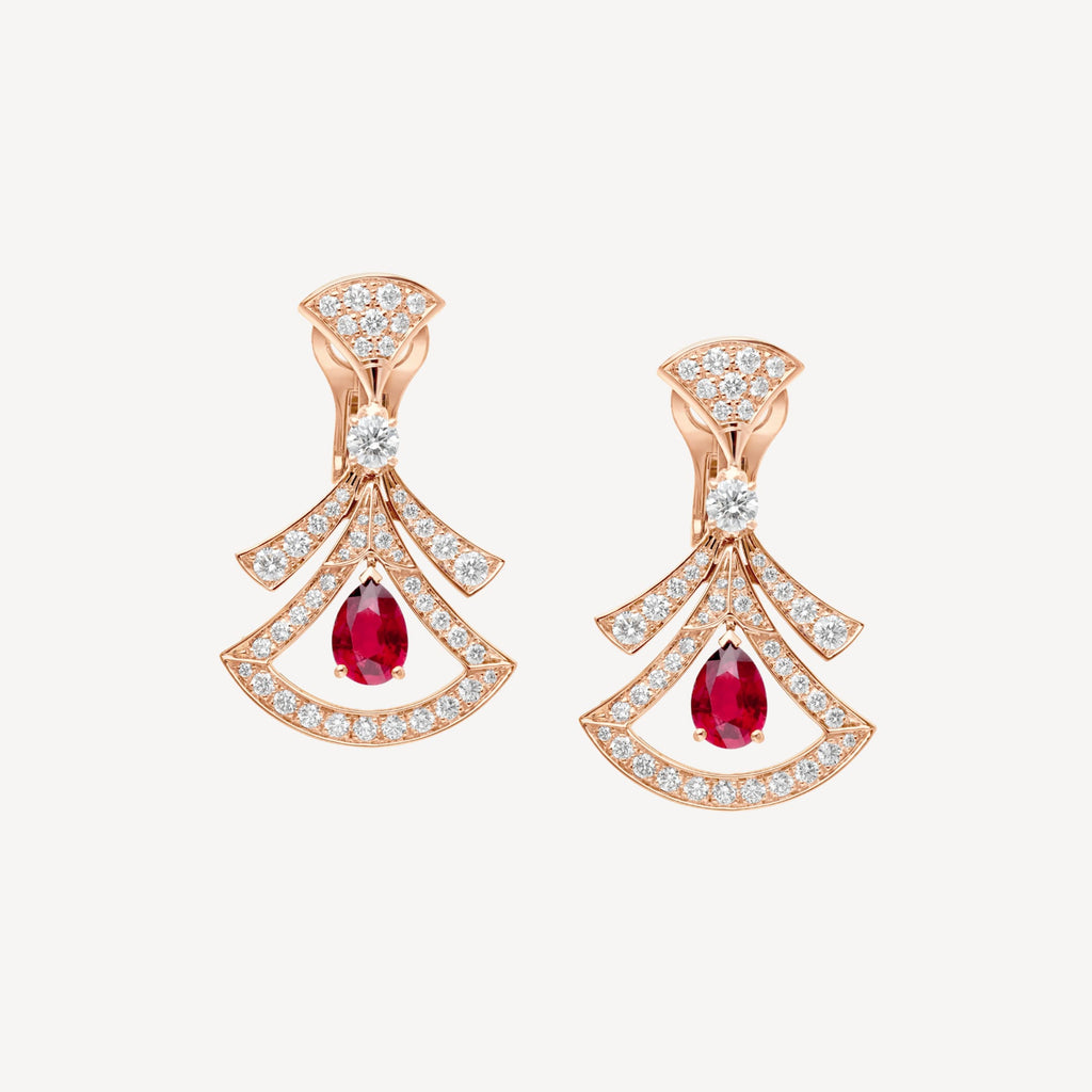 Bvlgari Dream Openwork Earrings - 18K Rose Gold