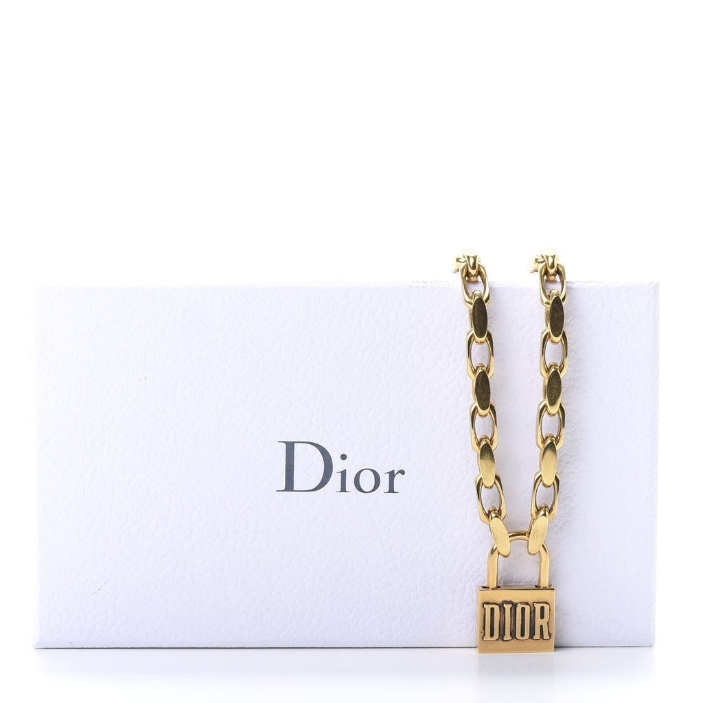 Dior Lucky Locket Choker Necklace