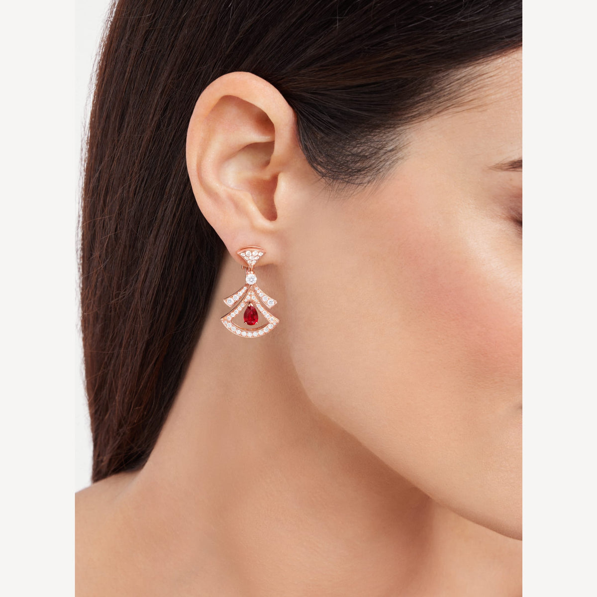 Bvlgari Dream Openwork Earrings - 18K Rose Gold