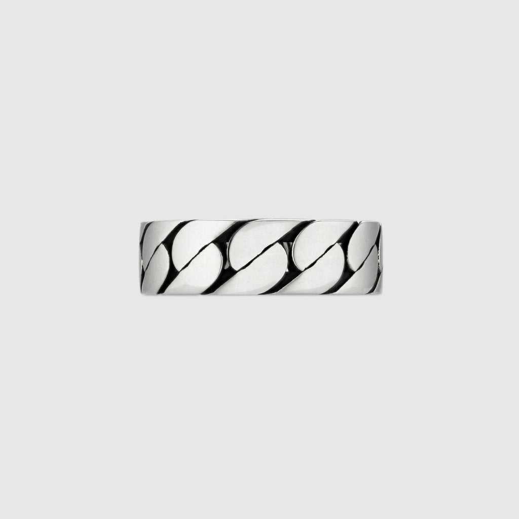Gucci Double G Interlocking G Wide Ring - 5 mm Width