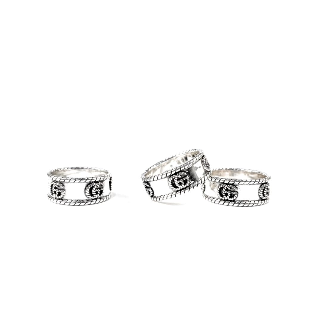 Gucci Double G Ring - 10 mm Width