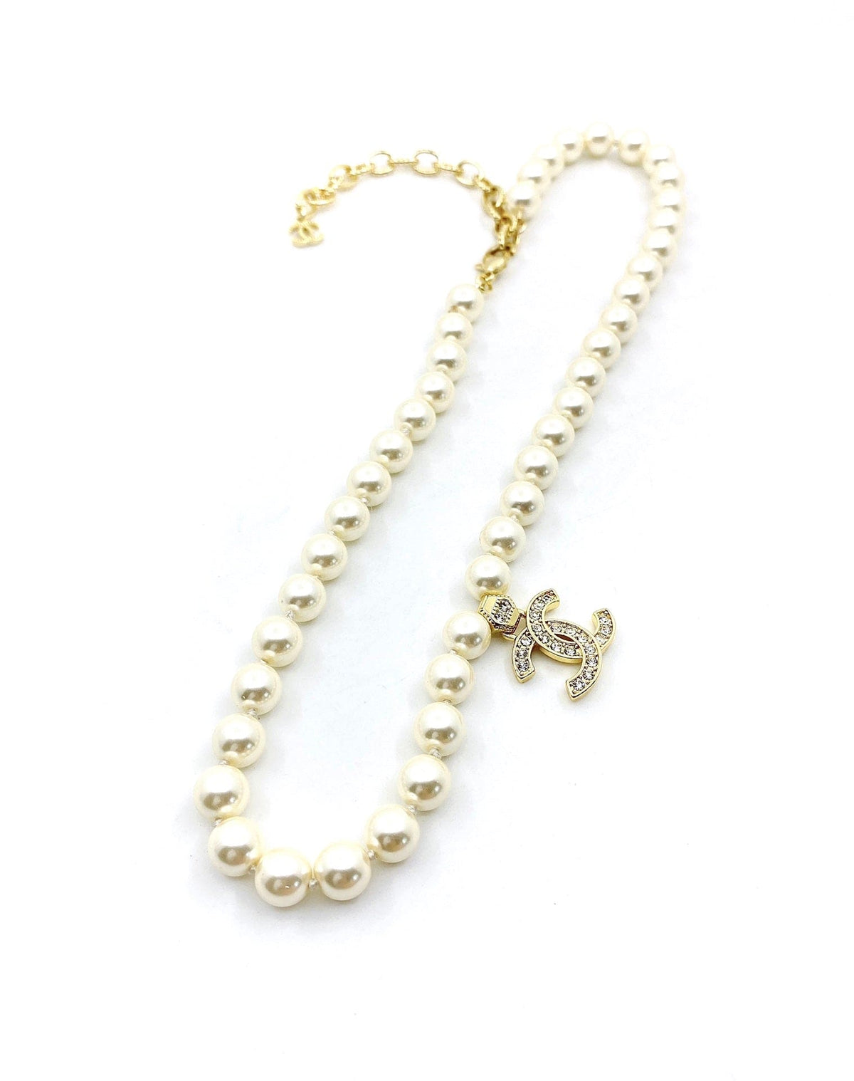 Chanel Diamonds Pearl Necklace