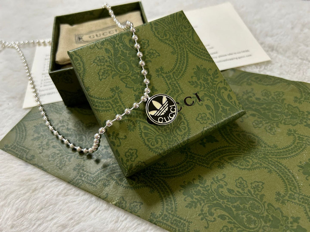 Gucci Double G x Adidas Pendant Boule Necklace
