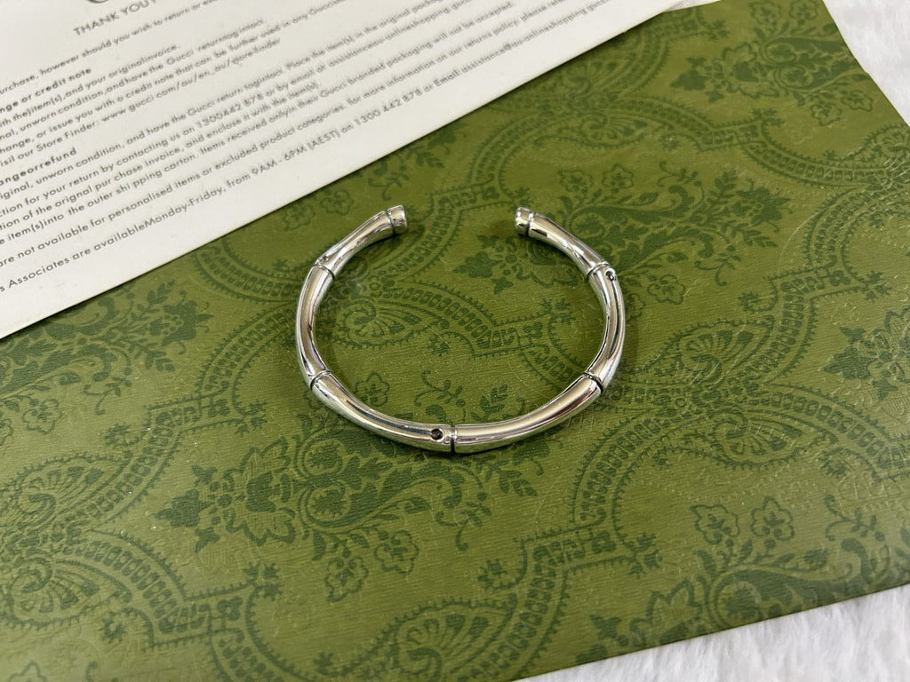 Gucci Double G Bamboo Bangle Bracelet
