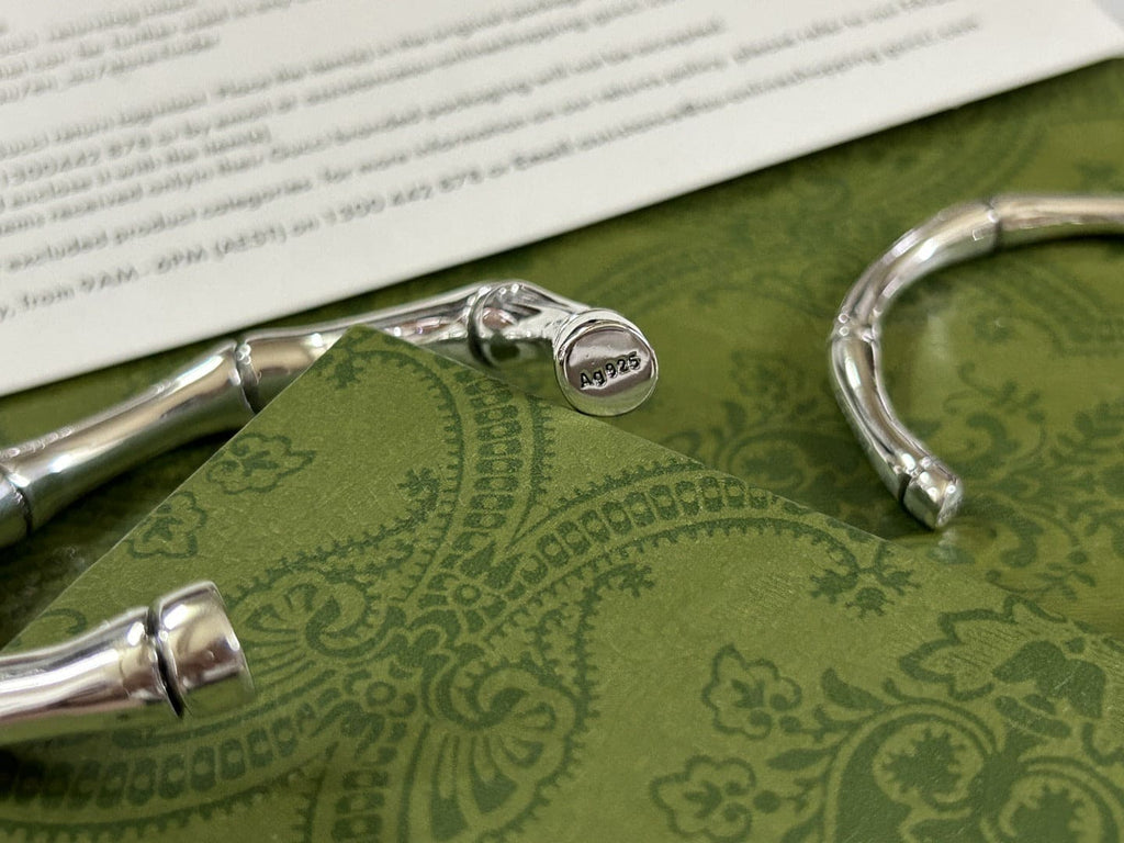 Gucci Double G Bamboo Bangle Bracelet