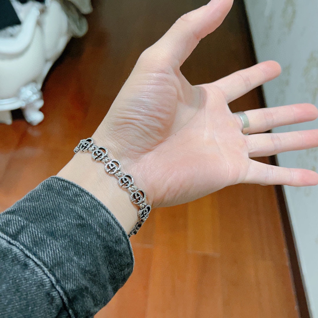 Gucci Double G Interlocking G Bracelet