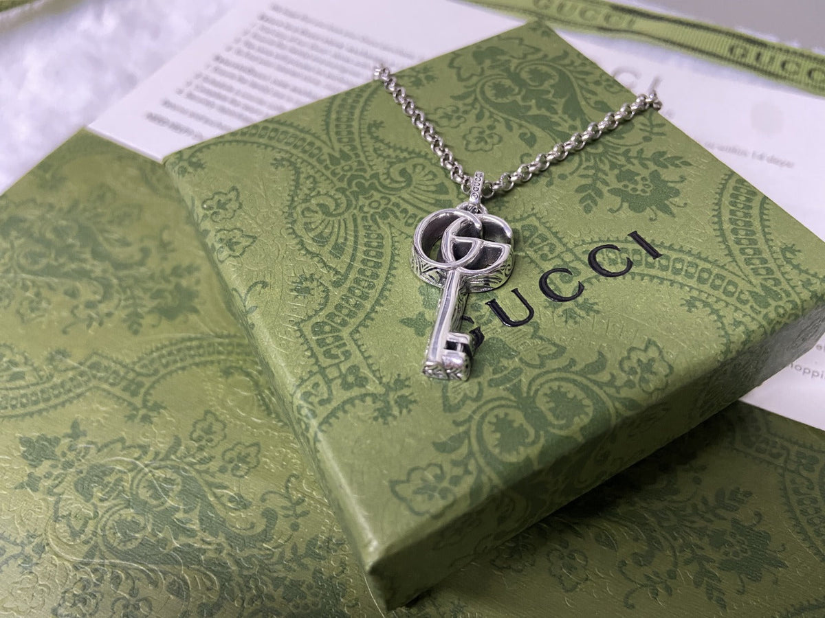 Gucci Double G Key Necklace