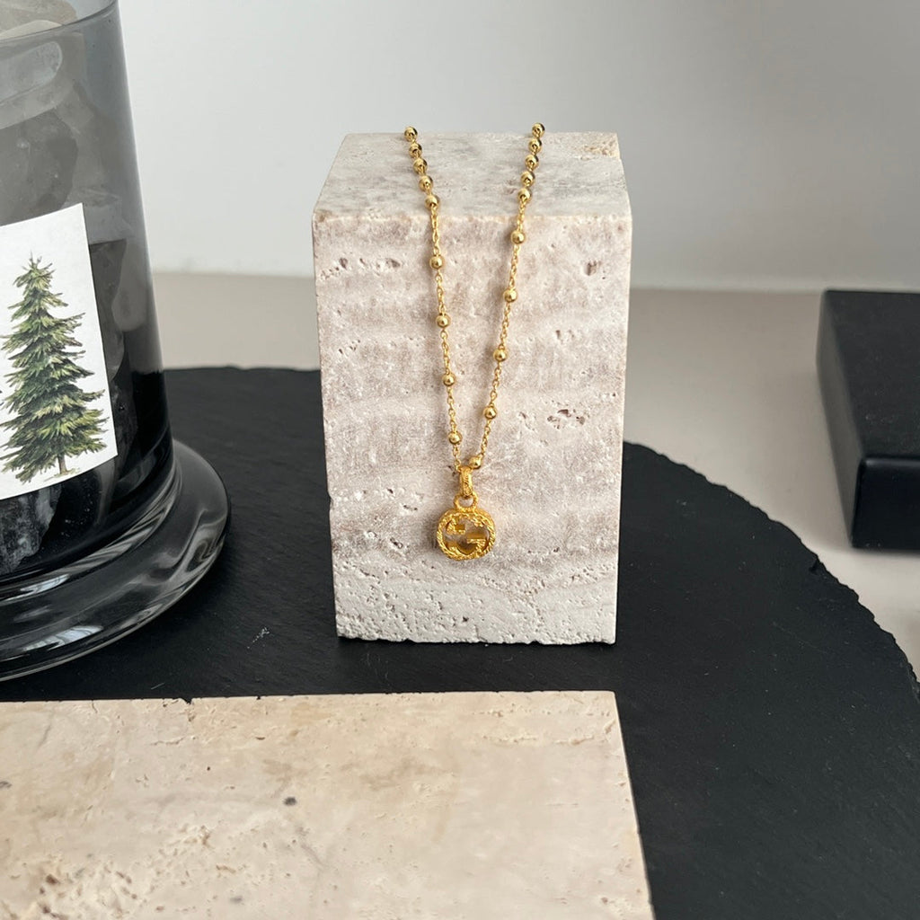 Gucci Double G Interlocking G Necklace