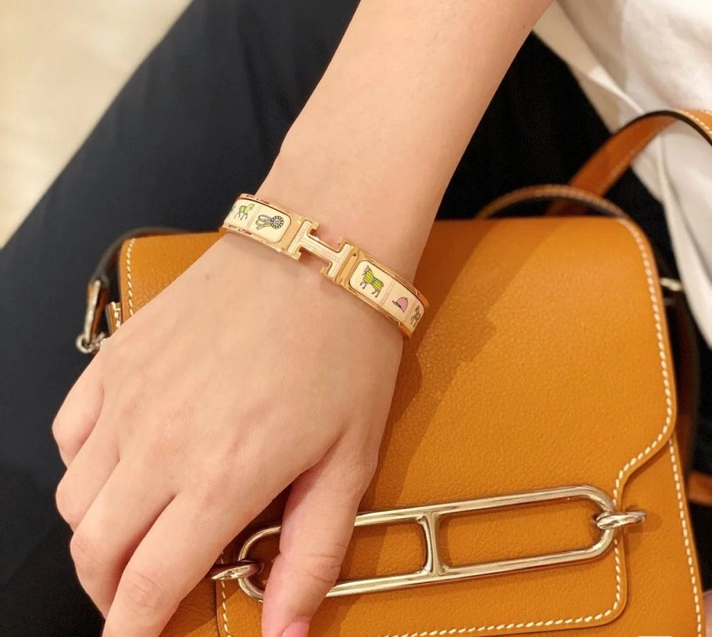 Hermes Clic H Couvertures Bracelet