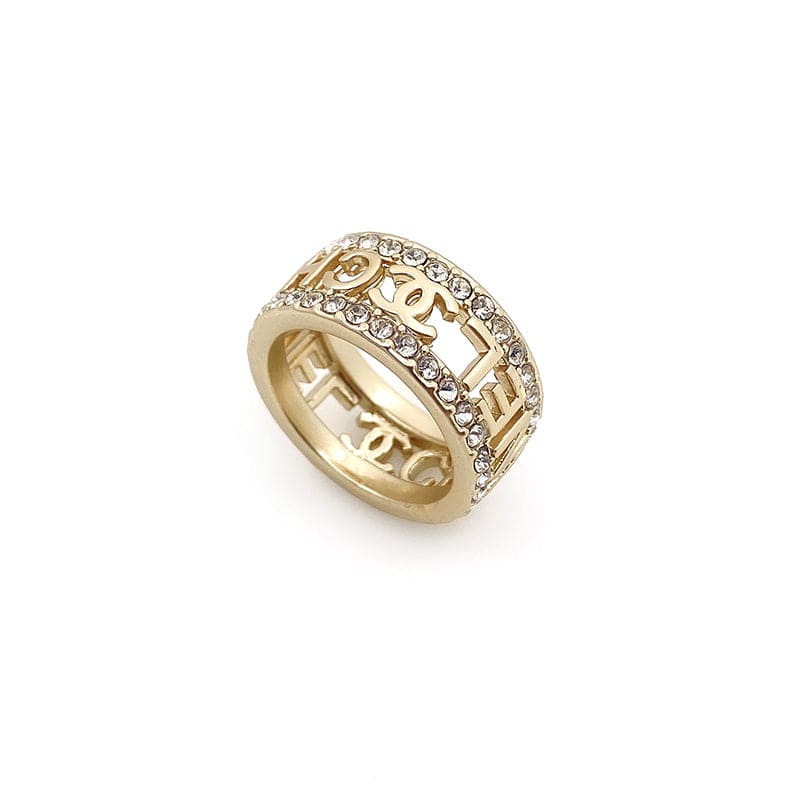 Chanel Diamond Ring - 18K Yellow Gold