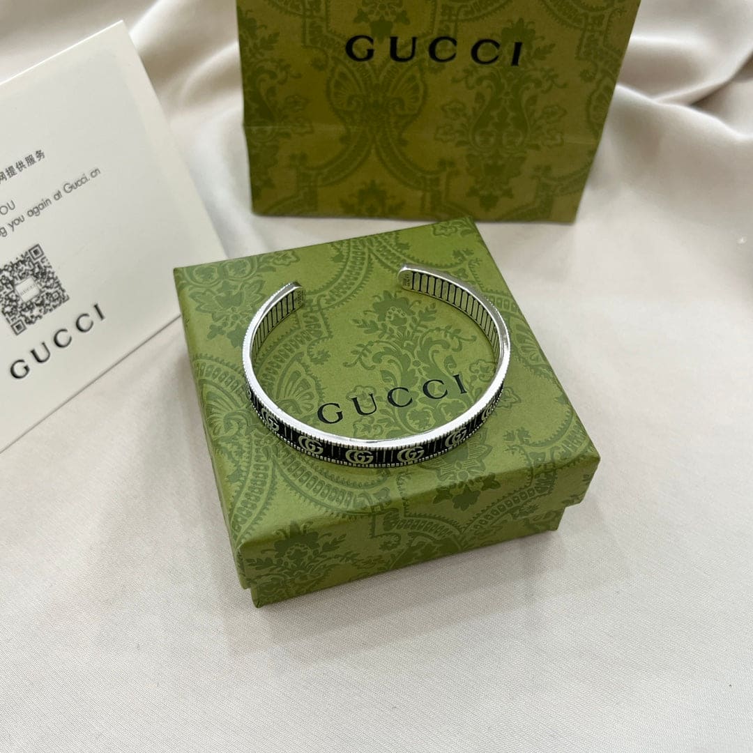 Gucci Double G Marmont Bangle Bracelet