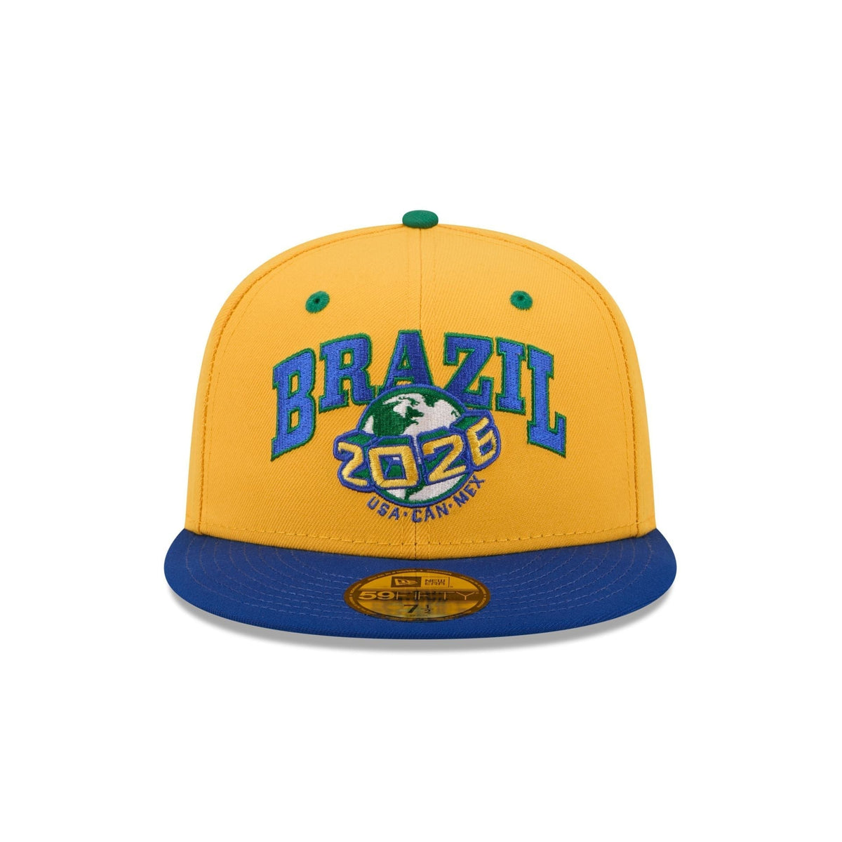 New Era 2026 Brazil Soccer 59FIFTY Fitted Hat