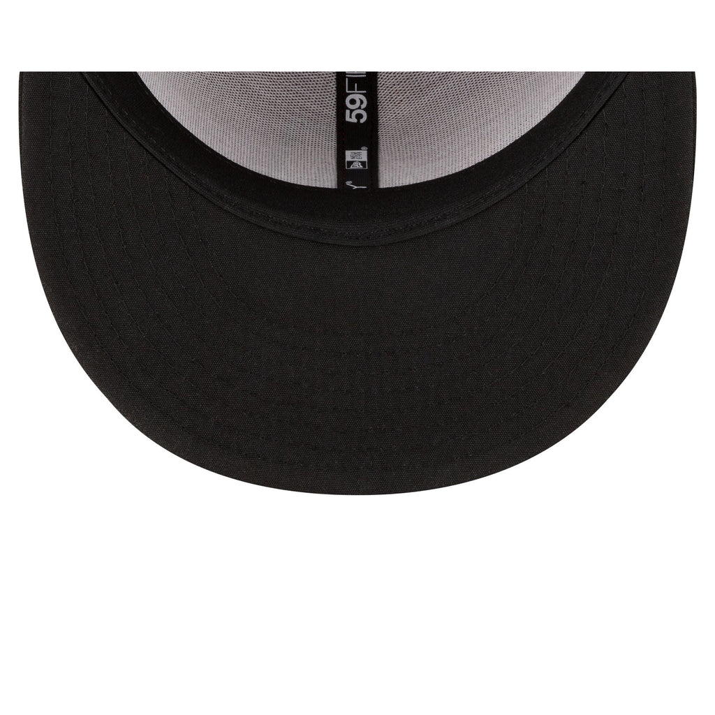 New York Mets Authentic Collection Alt Black 59FIFTY Fitted Hat
