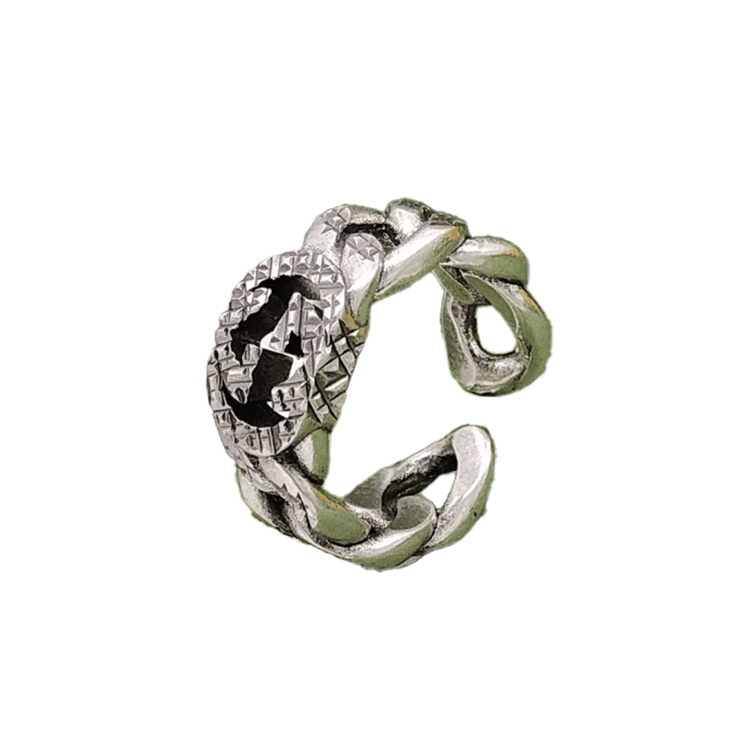 Gucci Double G Ring - 6 mm Width