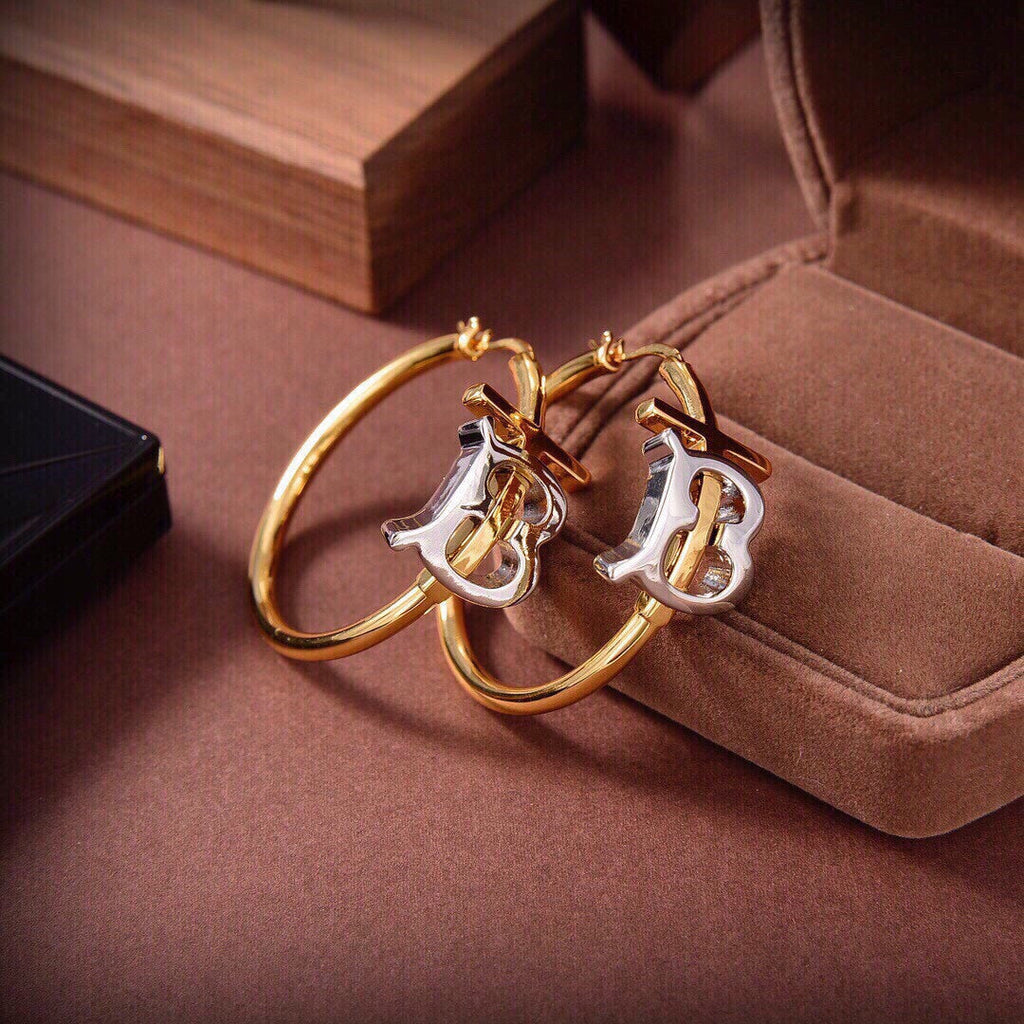 Balenciaga Earrings - 18K Yellow Gold