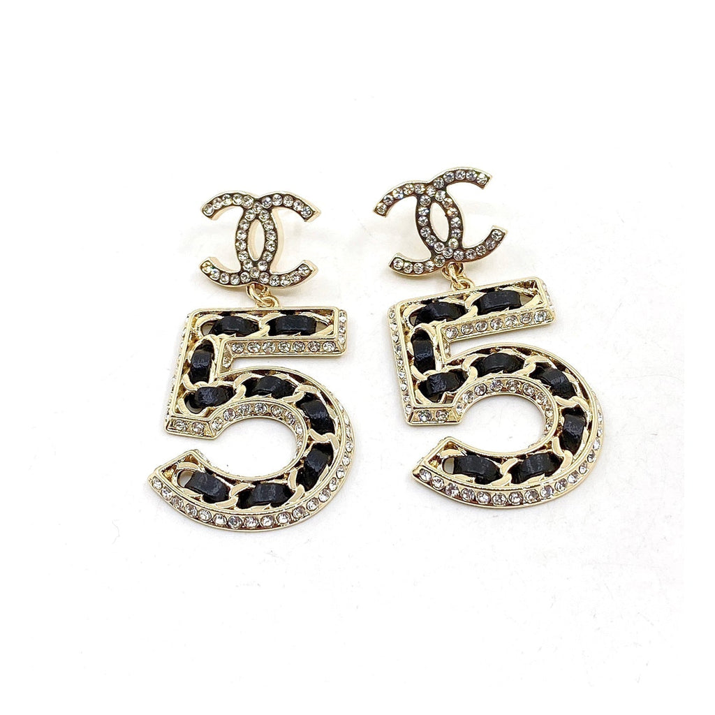 Chanel No. 5 Perfume Earrings - 18K Yellow Gold