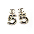 Chanel No. 5 Perfume Earrings - 18K Yellow Gold