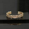 Chanel Flower Diamond Cuff Bracelet