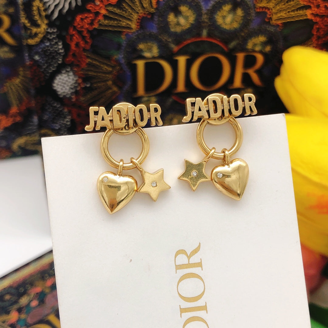 Dior J'Adior Star Earrings