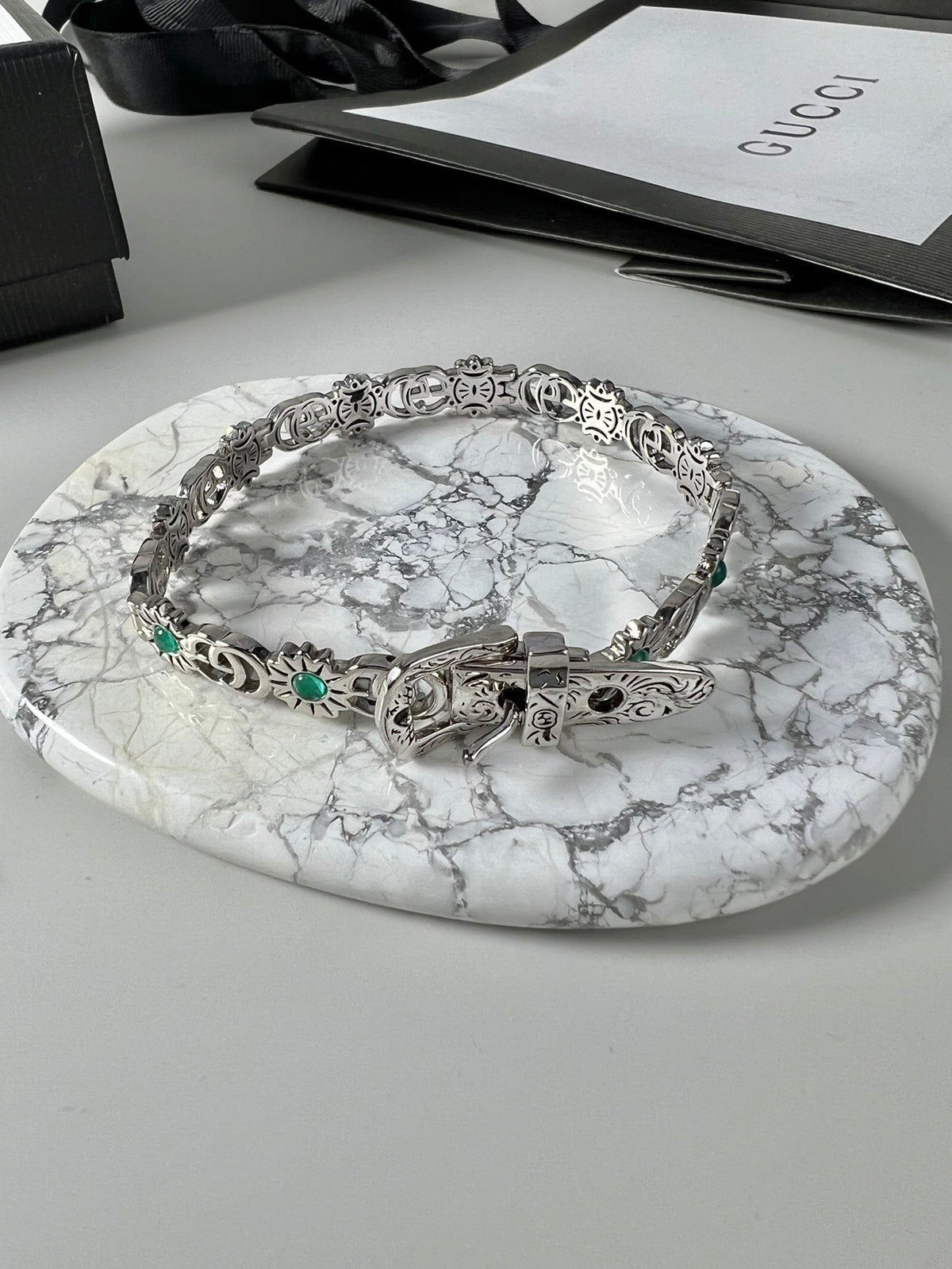 Gucci Double G Flowers Bracelet