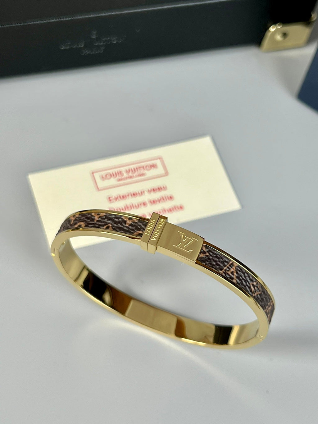 Louis Vuitton Leather Bracelet