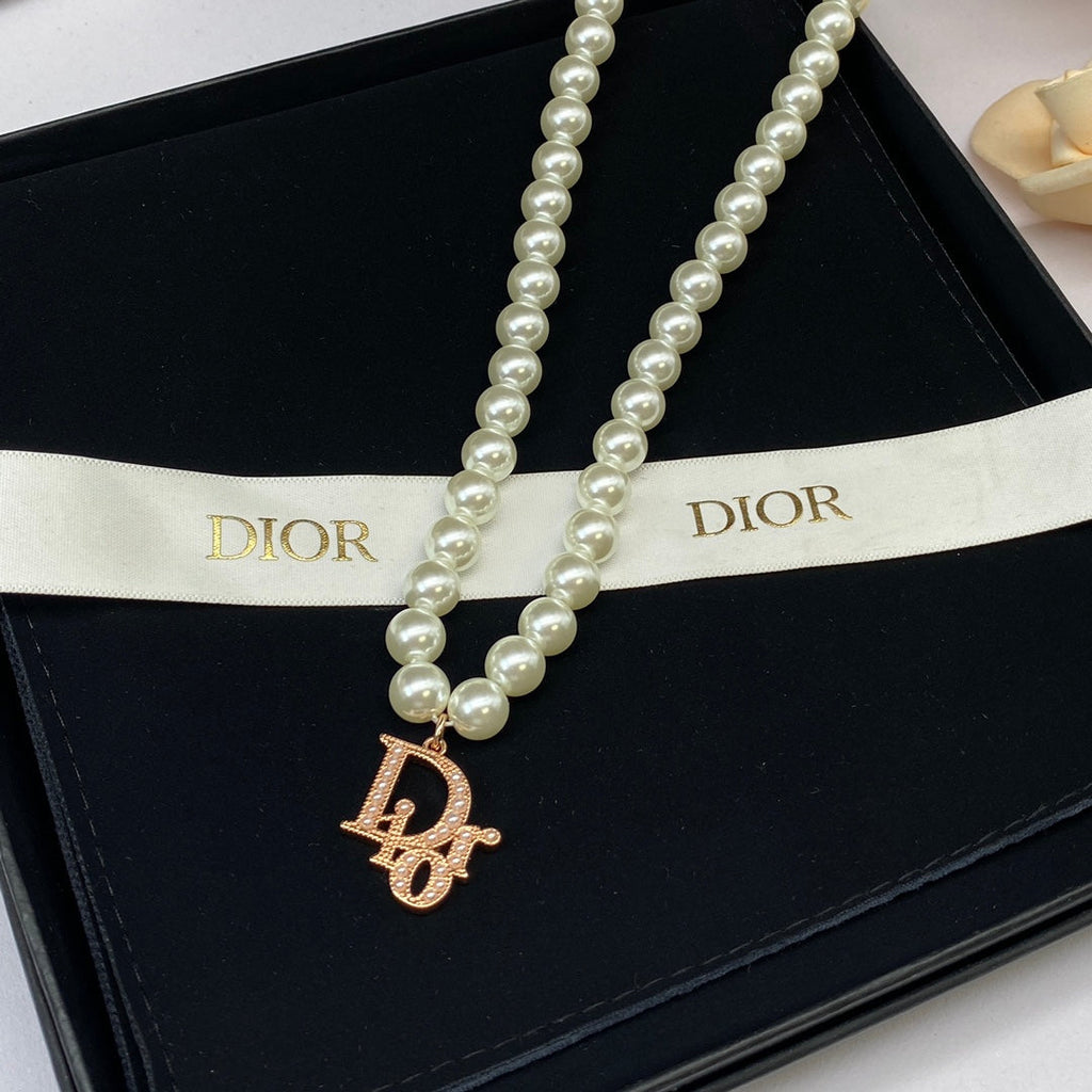 Dior Pearl Necklace