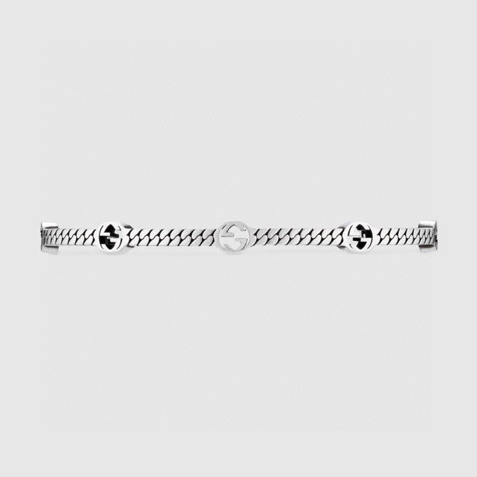 Gucci Double G Thin Interlocking G Bracelet