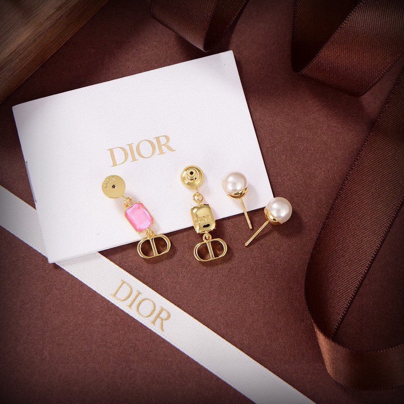 Dior Petit Crystal Earrings