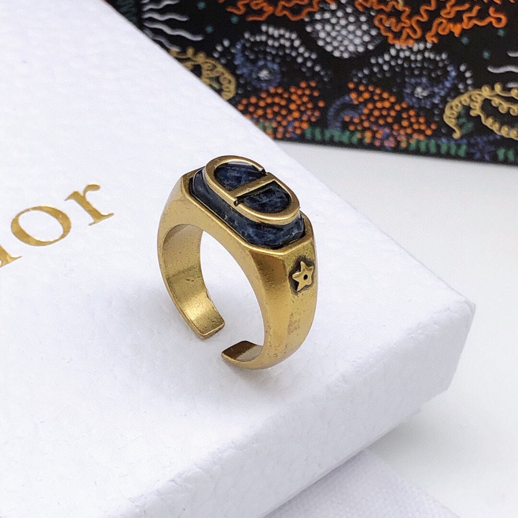 Dior Vintage Ring - 18K Yellow Gold