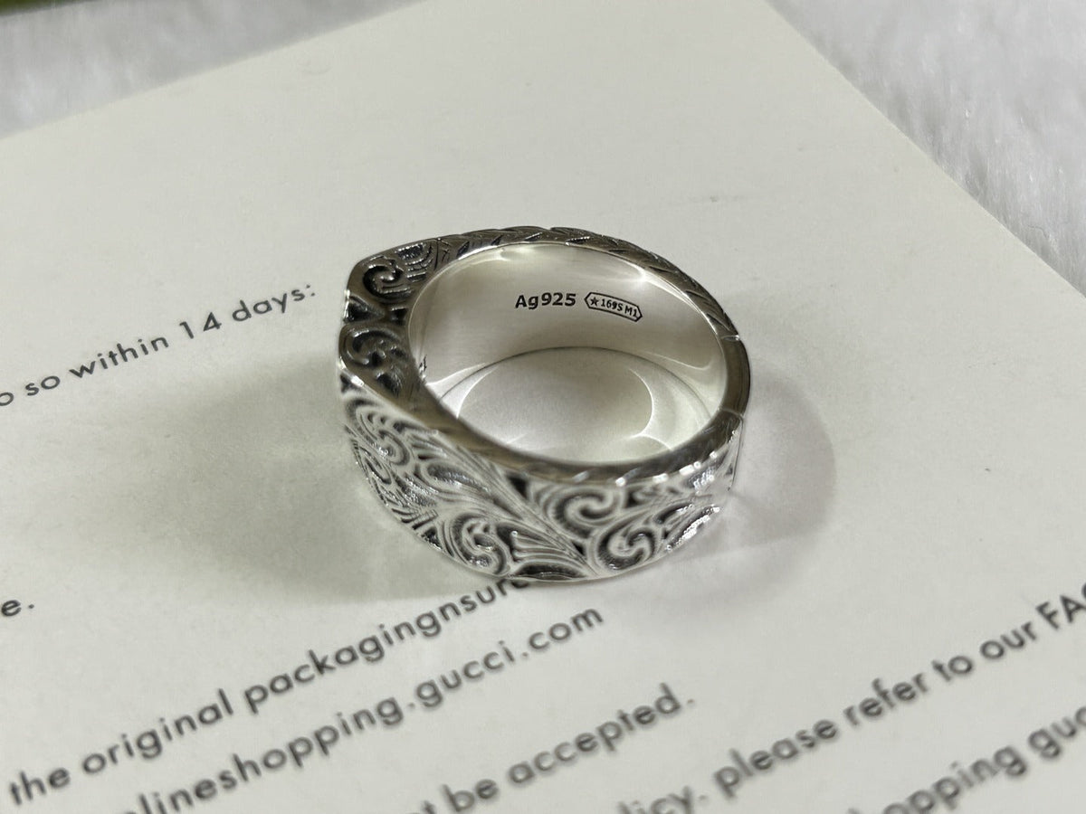 Gucci Double G Heart Ring