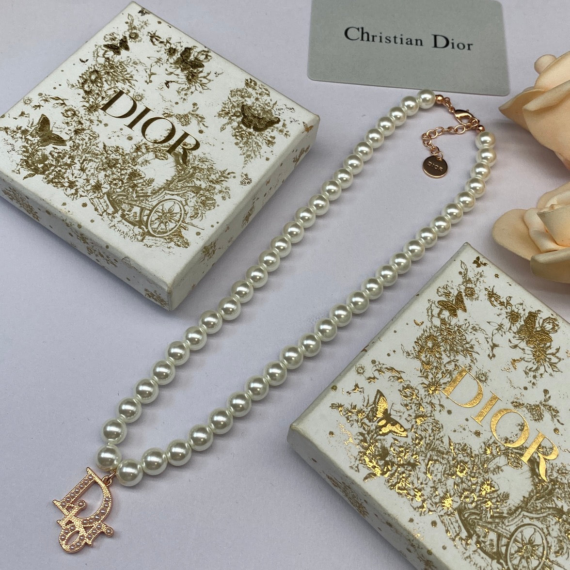 Dior Pearl Necklace