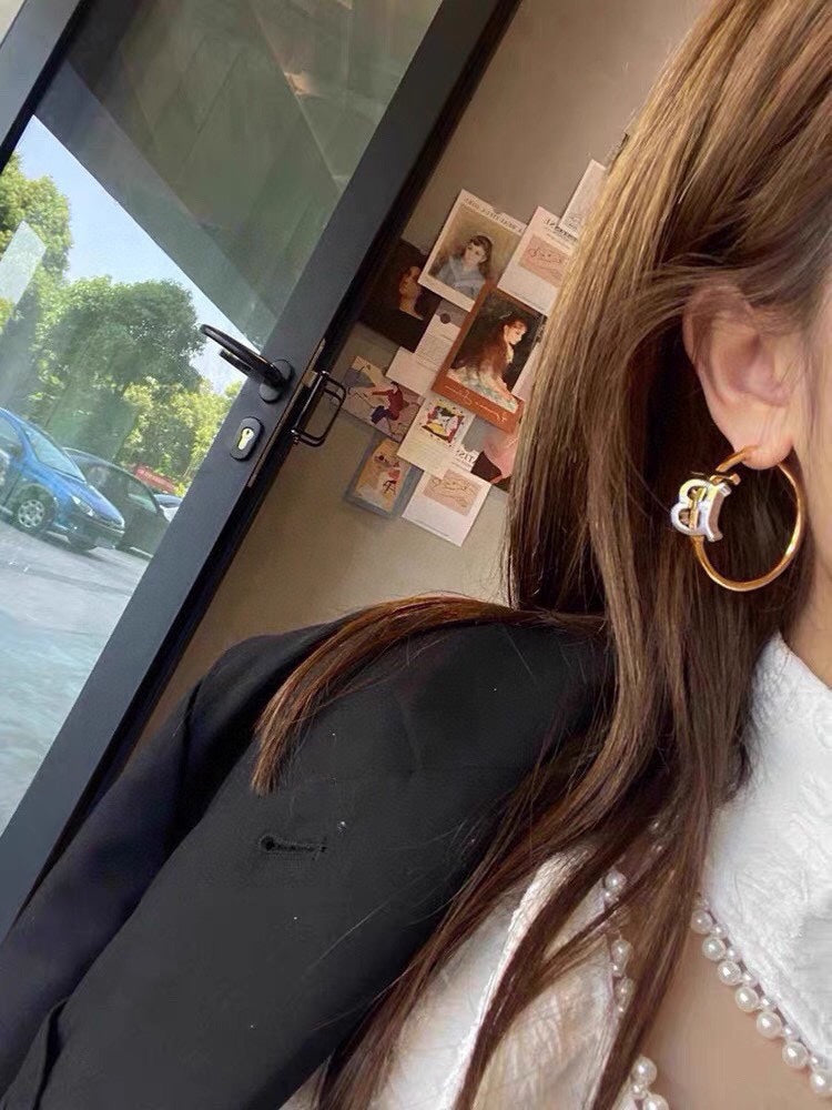 Balenciaga Earrings - 18K Yellow Gold