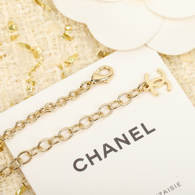 Chanel Script Necklace