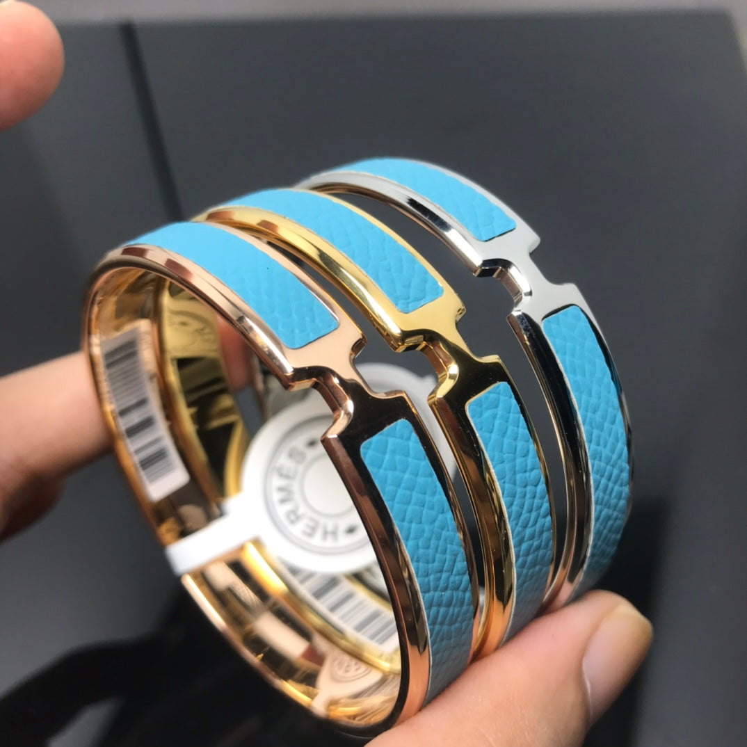 Hermes Olympe Blue Bracelet