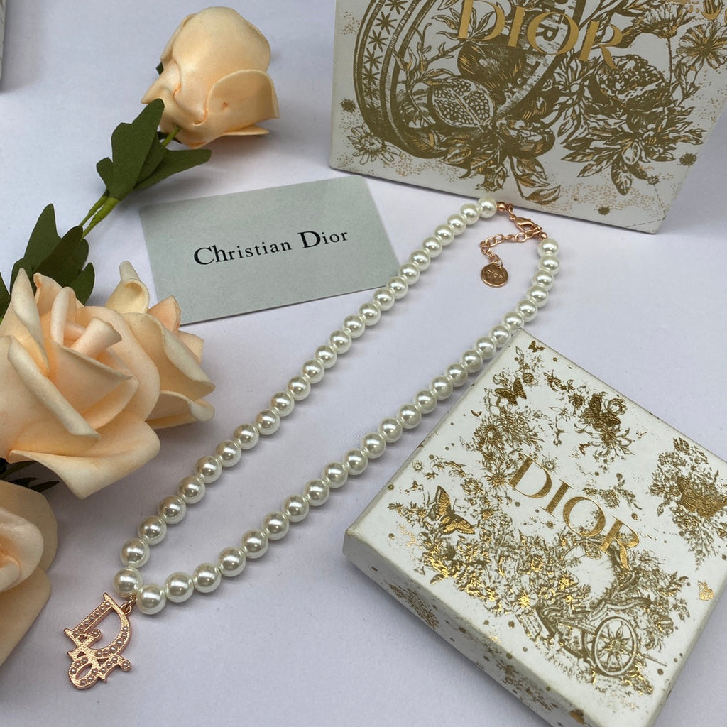 Dior Pearl Necklace