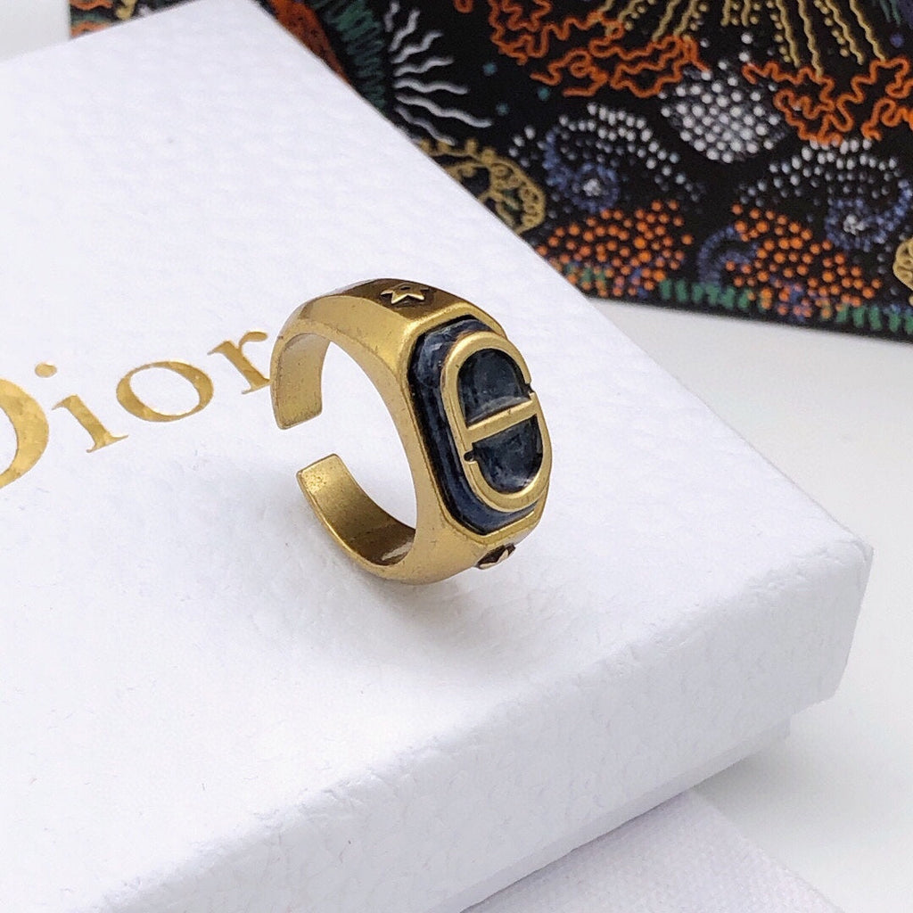 Dior Vintage Ring - 18K Yellow Gold