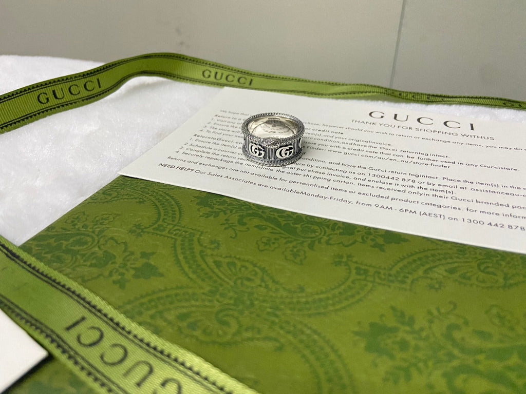 Gucci Double G Snake Ring