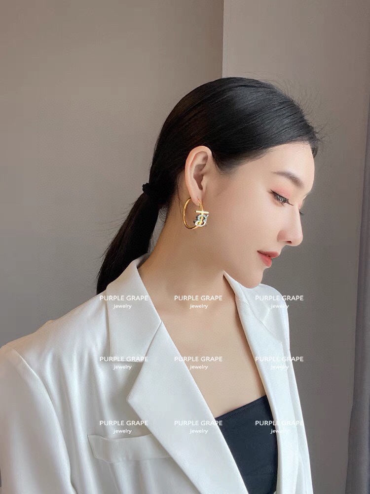 Balenciaga Earrings - 18K Yellow Gold