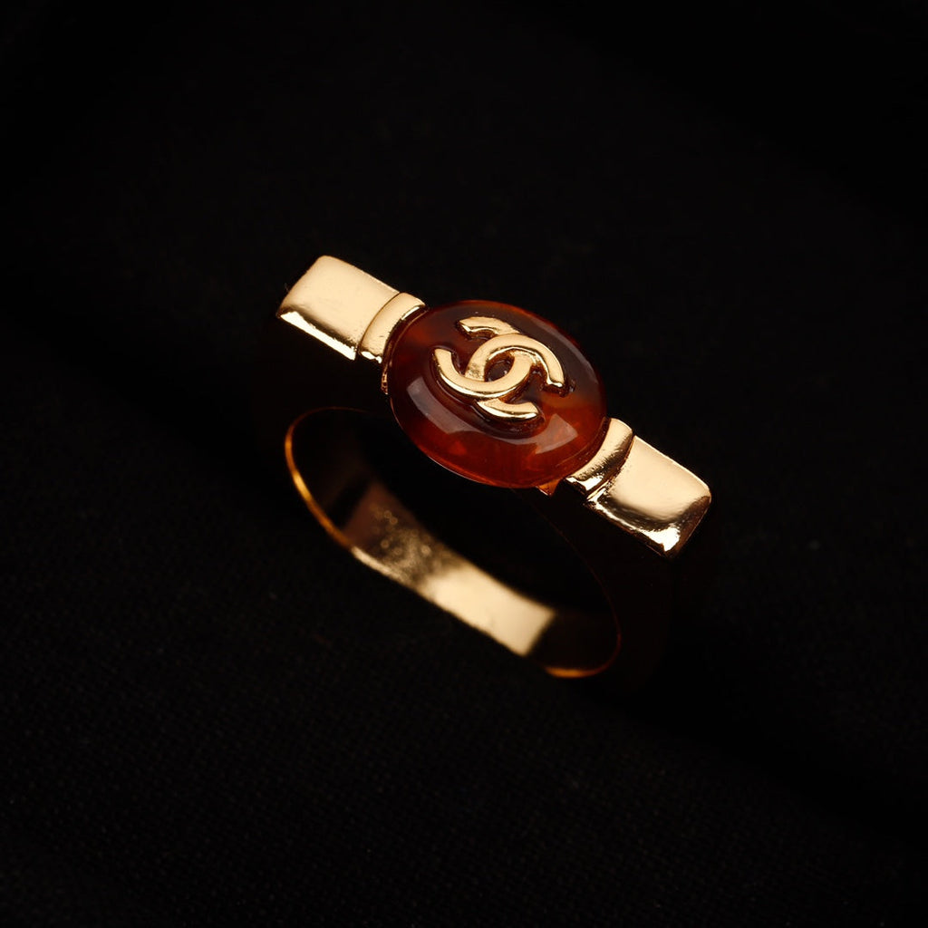 Chanel Red Ring - 18K Gold