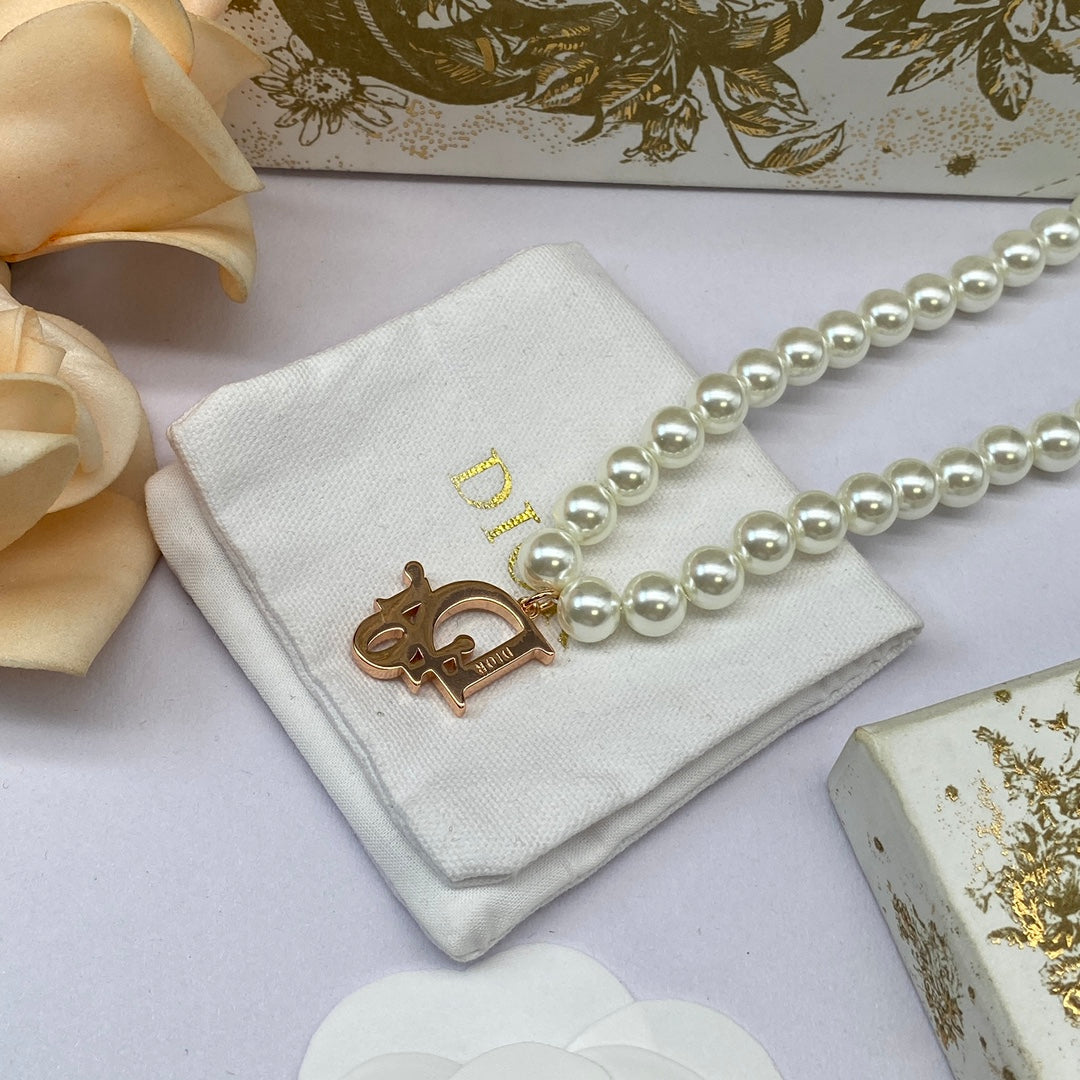 Dior Pearl Necklace