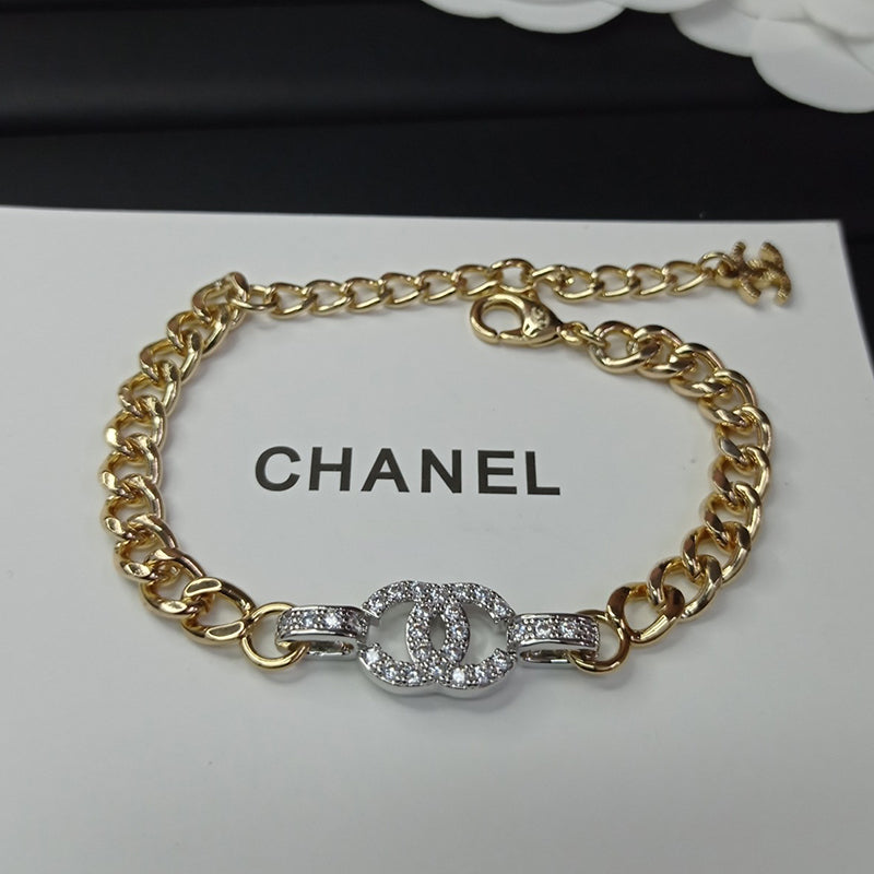 Chanel Diamond Chain Bracelet