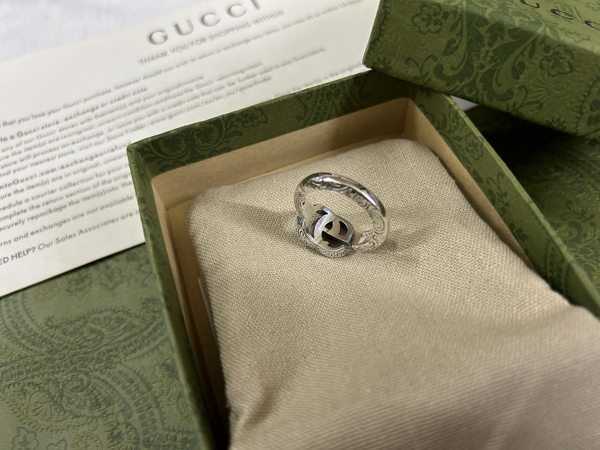 Gucci Double G Marmont Key Open Ring