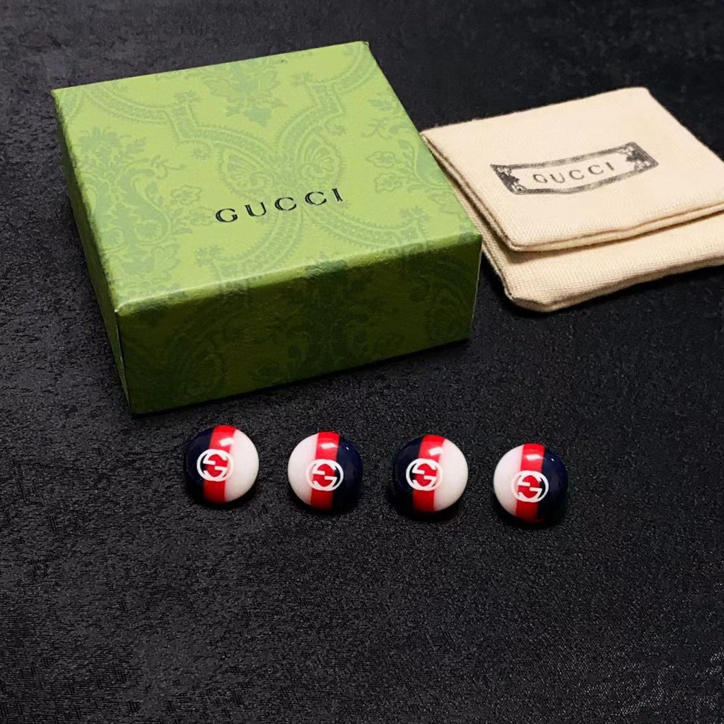 Gucci Double G Color Earrings - 18K Yellow Gold