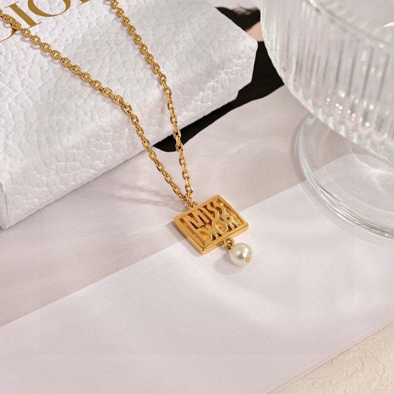 Dior Square Necklace