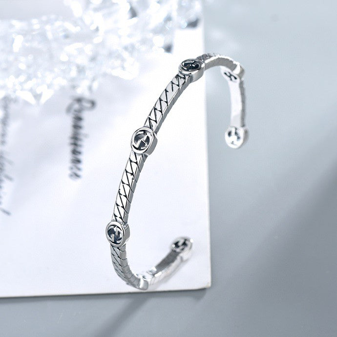 Gucci Double G Thin Interlocking G Bracelet